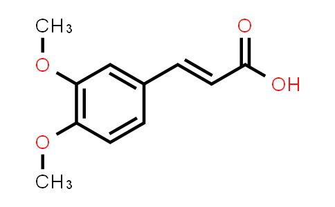 CAS No. 14737-89-4, (E)-3-(3,4-Dimethoxyphenyl)acrylic acid