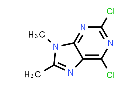 CAS No. 1474018-06-8, 2,6-Dichloro-8,9-dimethyl-9H-purine