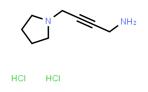 CAS No. 147555-79-1, (4-Pyrrolidin-1-ylbut-2-yn-1-yl)amine dihydrochloride