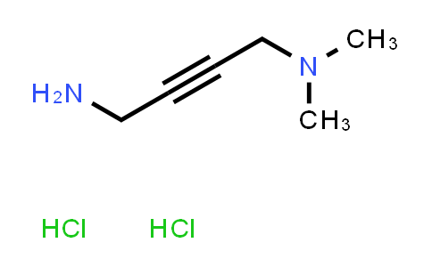 CAS No. 147555-80-4, N,N-Dimethylbut-2-yne-1,4-diamine dihydrochloride
