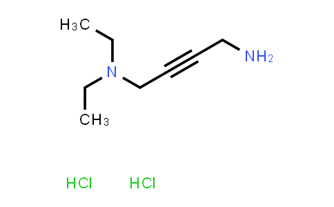 CAS No. 147555-81-5, N,N-Diethylbut-2-yne-1,4-diamine dihydrochloride
