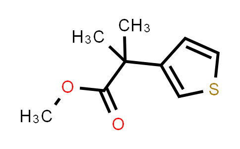 CAS No. 147632-26-6, 2-Methyl-2-thiophen-3-yl-propionic acid methyl ester