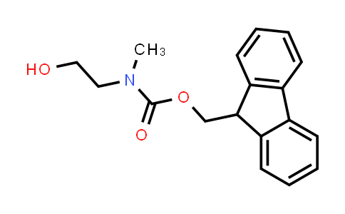 CAS No. 147687-15-8, (9H-Fluoren-9-yl)methyl (2-hydroxyethyl)(methyl)carbamate