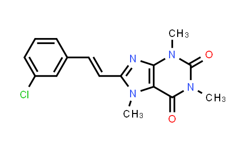 CAS No. 147700-11-6, (E)-8-(3-Chlorostyryl)caffeine