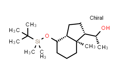 CAS No. 147725-63-1, (1R)-1-((1S,3aR,7aR)-4-(Tert-butyldimethylsilyloxy)-7a-methyloctahydro-1H-inden-1-yl)ethanol