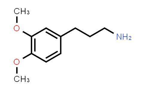 CAS No. 14773-42-3, 3-(3,4-Dimethoxyphenyl)-1-propanamine