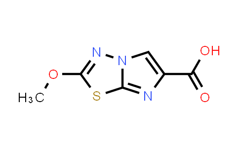 CAS No. 1477499-38-9, 2-Methoxyimidazo[2,1-b][1,3,4]thiadiazole-6-carboxylic acid