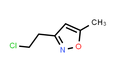 CAS No. 14775-98-5, 3-(2-Chloroethyl)-5-methyl-1,2-oxazole