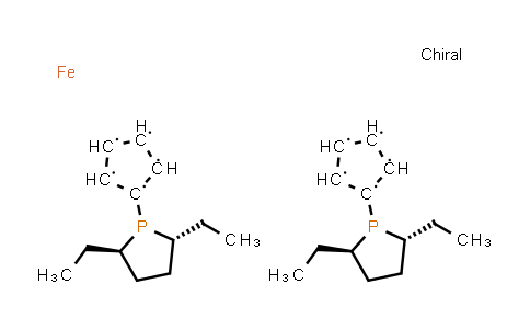 CAS No. 147762-89-8, 1,1′-Bis[(2R,5R)-2,5-diethylphospholano]ferrocene