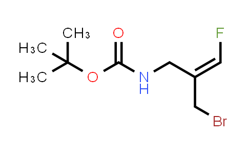CAS No. 1478364-89-4, tert-Butyl (E)-(2-(bromomethyl)-3-fluoroallyl)carbamate