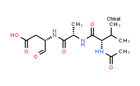 CAS No. 147837-52-3, (S)-3-((S)-2-((S)-2-Acetamido-3-methylbutanamido)propanamido)-4-oxobutanoic acid