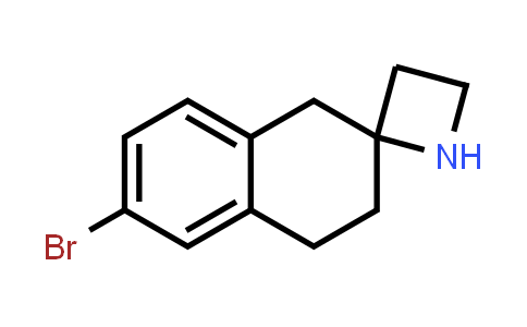 CAS No. 1478735-16-8, 6'-Bromo-3',4'-dihydro-1'H-spiro[azetidine-2,2'-naphthalene]