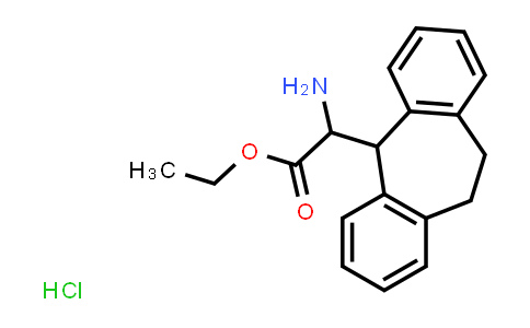 CAS No. 147900-32-1, Ethyl 2-amino-2-(10,11-dihydro-5H-dibenzo[a,d][7]annulen-5-yl)acetate hydrochloride
