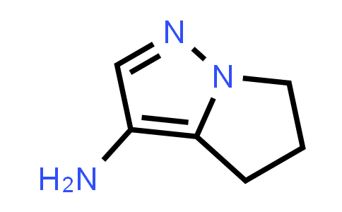 CAS No. 1479085-37-4, 5,6-Dihydro-4H-pyrrolo[1,2-b]pyrazol-3-amine