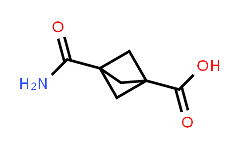 CAS No. 147950-39-8, 3-Carbamoylbicyclo[1.1.1]pentane-1-carboxylic acid