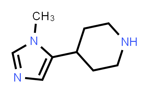 CAS No. 147960-44-9, 4-(1-Methyl-1H-imidazol-5-yl)piperidine