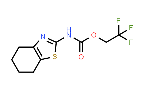 CAS No. 1479623-29-4, 2,2,2-Trifluoroethyl N-(4,5,6,7-tetrahydro-1,3-benzothiazol-2-yl)carbamate