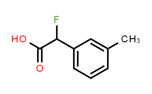 CAS No. 1480013-06-6, 2-Fluoro-2-(m-tolyl)acetic acid