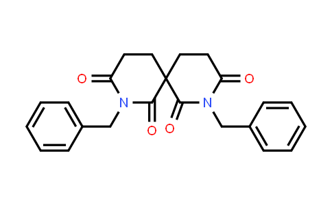 CAS No. 148005-22-5, 2,8-Diazaspiro[5.5]undecane-1,3,7,9-tetrone, 2,8-bis(phenylmethyl)-