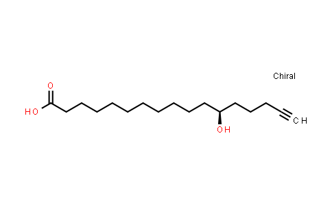 CAS No. 148019-74-3, 12(S)​-​Hydroxy-​16-​heptadecynoic acid