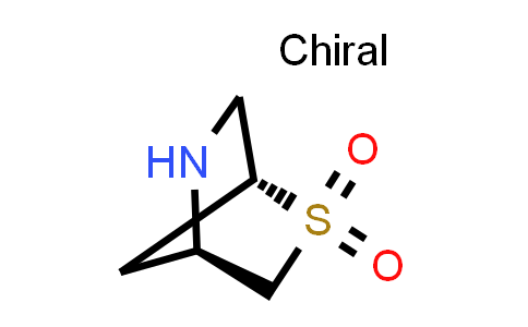 CAS No. 1481613-20-0, (1R,4R)-2-Thia-5-azabicyclo[2.2.1]heptane 2,2-dioxide
