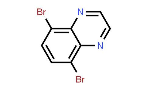 CAS No. 148231-12-3, 5,8-Dibromoquinoxaline