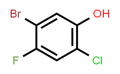 CAS No. 148254-32-4, 5-Bromo-2-chloro-4-fluorophenol