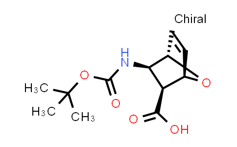 CAS No. 148257-14-1, rel-(1R,2S,3R,4S)-3-((tert-Butoxycarbonyl)amino)-7-oxabicyclo[2.2.1]hept-5-ene-2-carboxylic acid