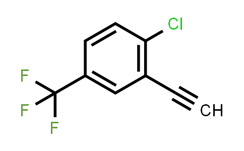 CAS No. 148258-94-0, 1-Chloro-2-ethynyl-4-(trifluoromethyl)benzene