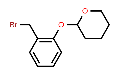 CAS No. 148344-52-9, 2H-Pyran, 2-[2-(bromomethyl)phenoxy]tetrahydro-