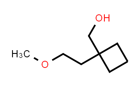 CAS No. 1483466-73-4, [1-(2-Methoxyethyl)cyclobutyl]methanol