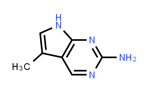 CAS No. 1483583-54-5, 5-Methyl-7H-pyrrolo[2,3-d]pyrimidin-2-amine