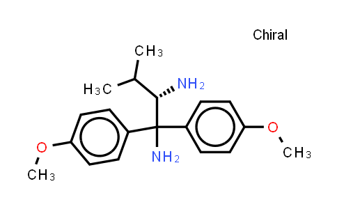 CAS No. 148369-91-9, (S)-(-)-1,1-Bis(4-methoxyphenyl)-3-methyl-1,2-butanediamine
