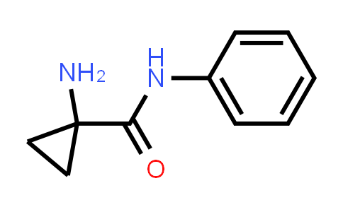CAS No. 1484273-53-1, Cyclopropanecarboxamide, 1-amino-N-phenyl-