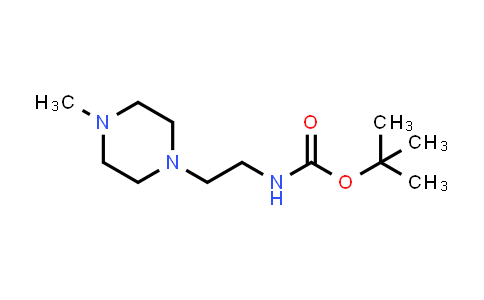 CAS No. 1484327-92-5, tert-Butyl (2-(4-methylpiperazin-1-yl)ethyl)carbamate
