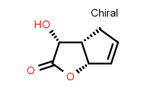 CAS No. 148555-10-6, (3R,3aS,6aS)-3-hydroxy-3,3a,4,6a-tetrahydro-2H-cyclopenta[b]furan-2-one
