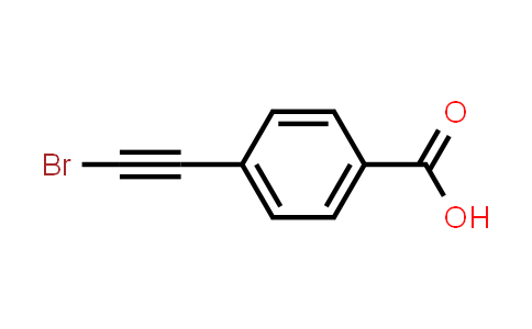 CAS No. 1485684-77-2, 4-(Bromoethynyl)benzoic acid