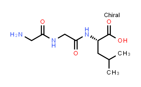 CAS No. 14857-82-0, (S)-2-(2-(2-Aminoacetamido)acetamido)-4-methylpentanoic acid