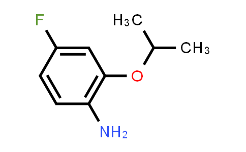 CAS No. 148583-65-7, 4-Fluoro-2-isopropoxyaniline
