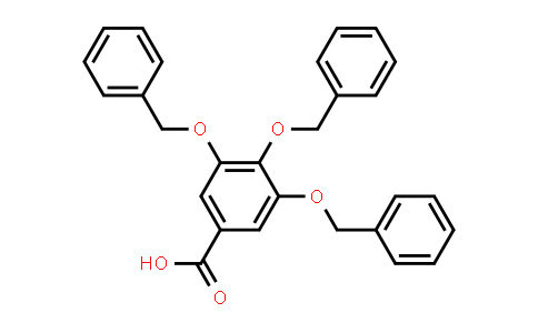 CAS No. 1486-48-2, 3,4,5-tris(Benzyloxy)benzoic acid
