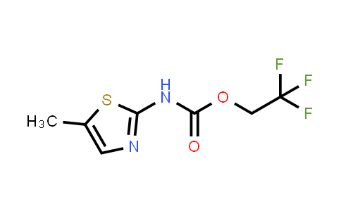CAS No. 1486636-89-8, 2,2,2-Trifluoroethyl N-(5-methyl-1,3-thiazol-2-yl)carbamate