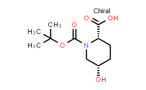 CAS No. 1487347-86-3, (2S,5S)-1-(Tert-Butoxycarbonyl)-5-hydroxypiperidine-2-carboxylic acid