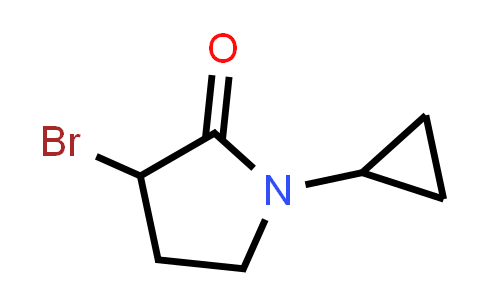CAS No. 148776-25-4, 3-Bromo-1-cyclopropylpyrrolidin-2-one