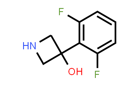 CAS No. 1487953-63-8, 3-(2,6-Difluorophenyl)azetidin-3-ol