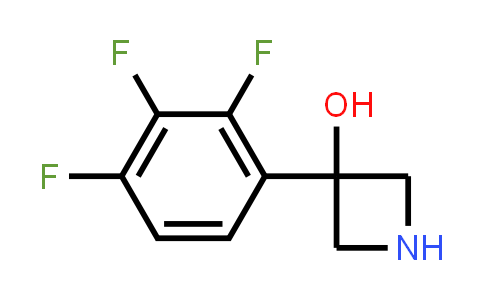 CAS No. 1489512-21-1, 3-(2,3,4-Trifluorophenyl)azetidin-3-ol