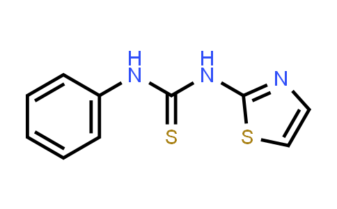 CAS No. 14901-16-7, 1-​Phenyl-​3-​(thiazol-​2-​yl)​thiourea