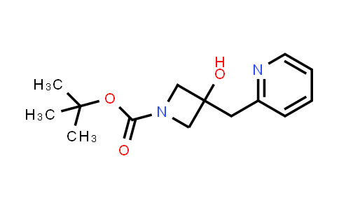 CAS No. 1490206-48-8, tert-Butyl 3-hydroxy-3-[(pyridin-2-yl)methyl]azetidine-1-carboxylate