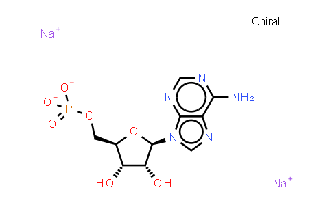 CAS No. 149022-20-8, Sodium ((2R,3S,4R,5R)-5-(6-amino-9H-purin-9-yl)-3,4-dihydroxytetrahydrofuran-2-yl)methyl phosphate hydrate(x:1:x)