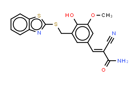 149092-50-2 | 5-[(苯并噻唑-2-基)硫甲基]-4-羟基-3-甲氧基亚苄基氰基乙酰胺