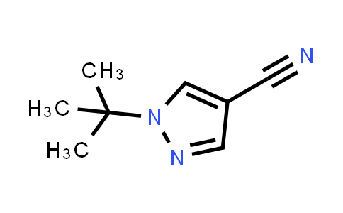 CAS No. 149139-43-5, 1-(tert-Butyl)-1H-pyrazole-4-carbonitrile